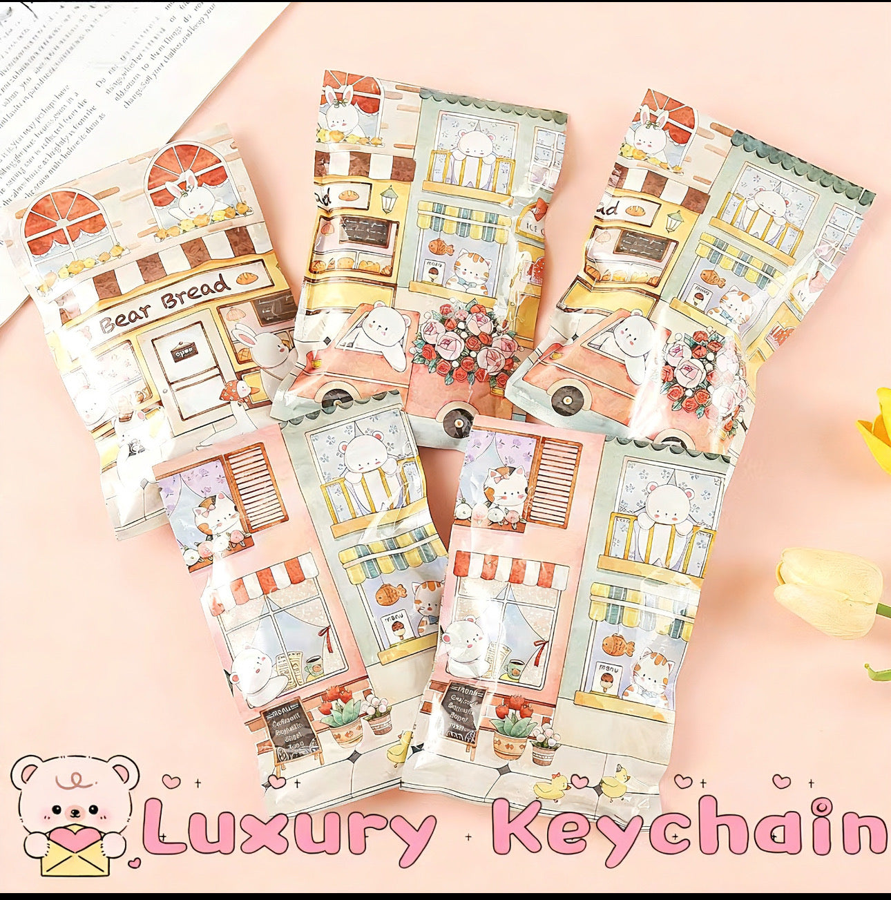Luxury Key chain Lucky  Bag---open in live