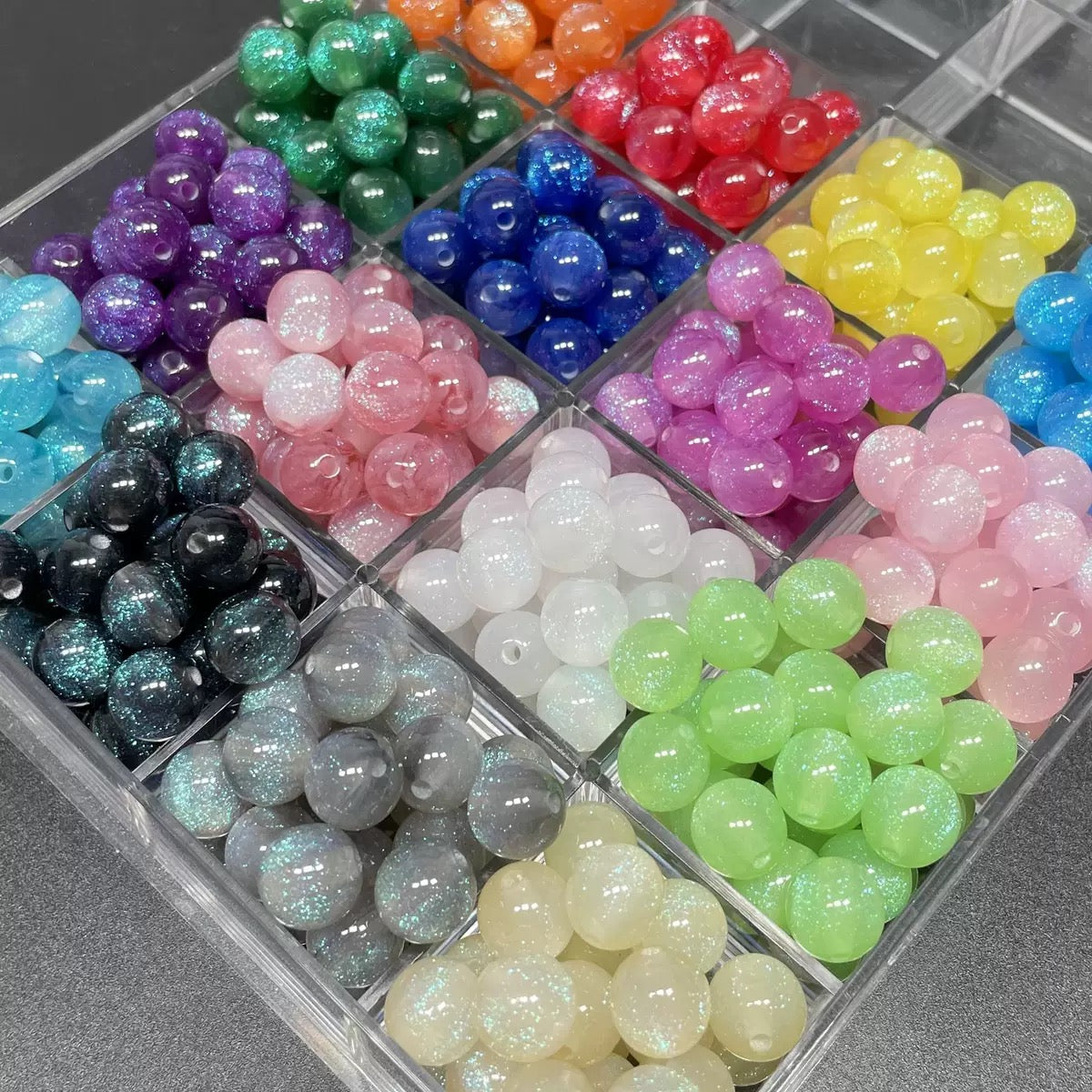 High  Quality Resin Beads  DIY For Pen/Keychin/Bracelet --Scoop in live