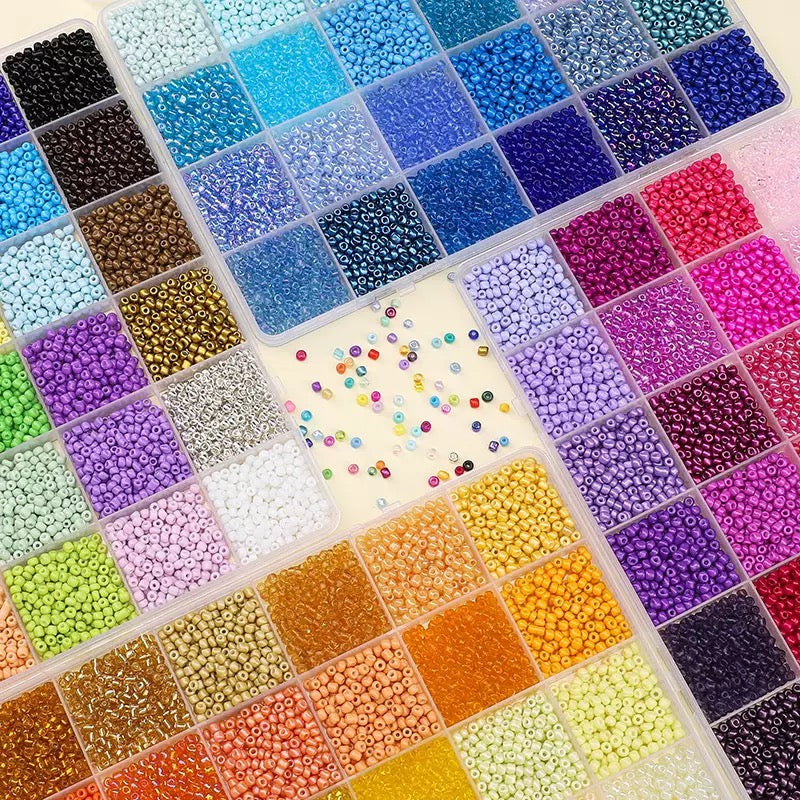 Seed  Beads  Box DIY for  Bracelet/Ring /Keychain/Necklace