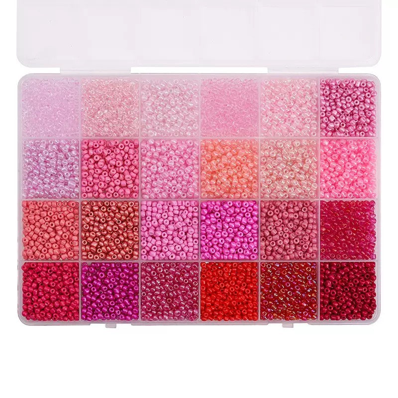 Seed  Beads  Box DIY for  Bracelet/Ring /Keychain/Necklace