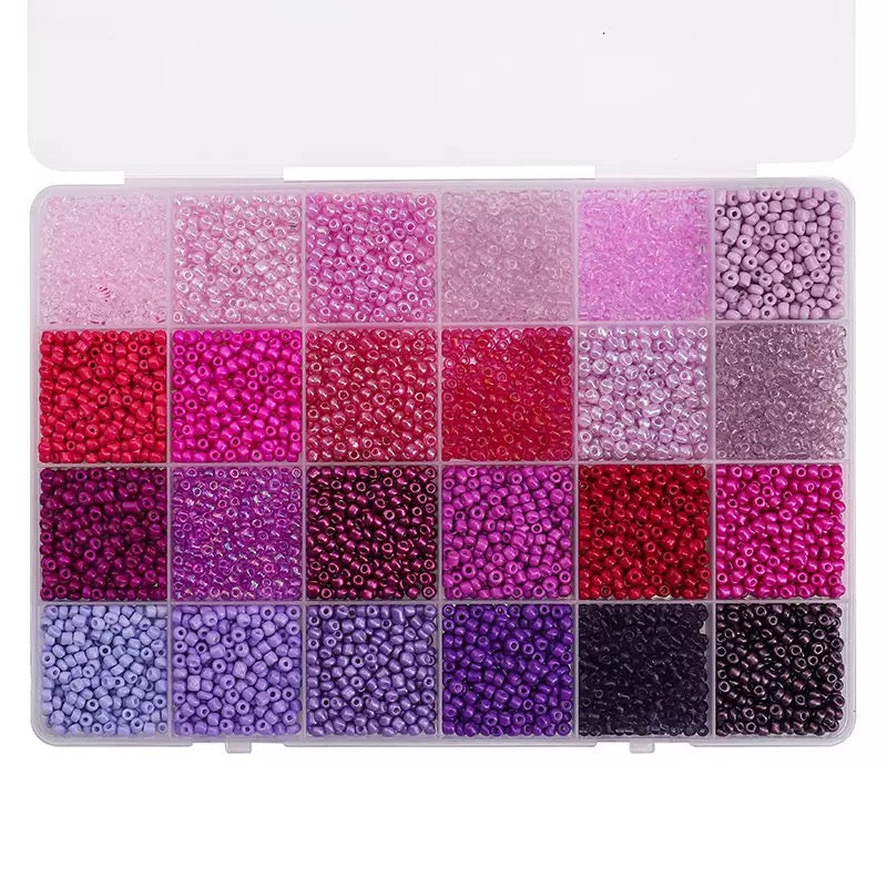Seed  Beads  Box DIY for  Bracelet/Ring /Keychain/Necklace