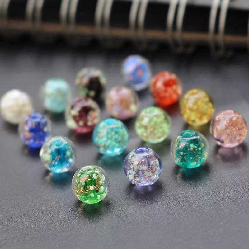High Quality  Luminous  Lampwork Beads DIY For Bracelet/Keychin