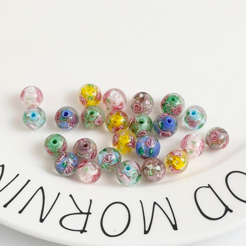 High Quality  Luminous  Lampwork Beads DIY For Bracelet/Keychin