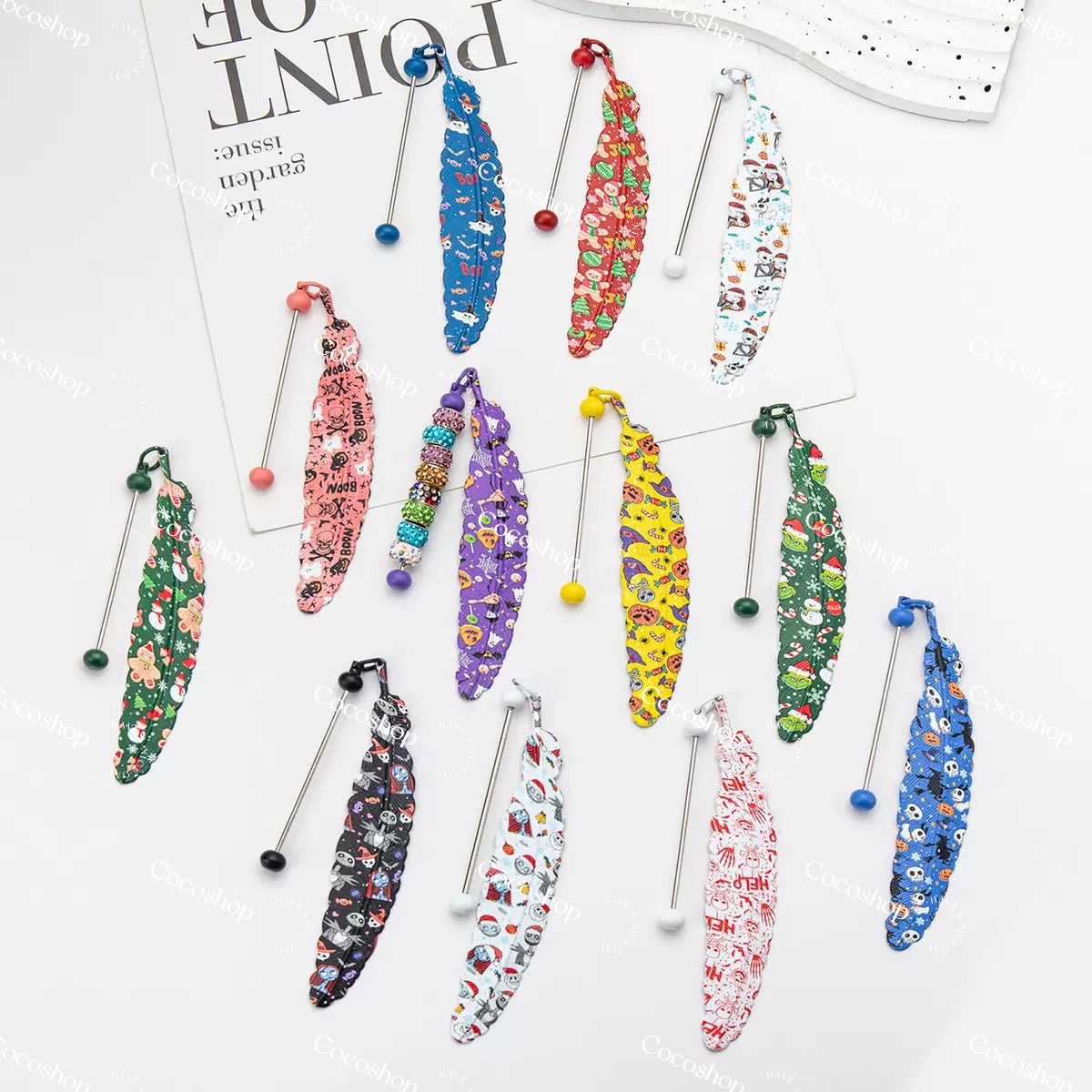 Beadable Lucky Bags -- Open in live -- Pen /Chain /Charm /Bookmark /Beer Openner /Comb