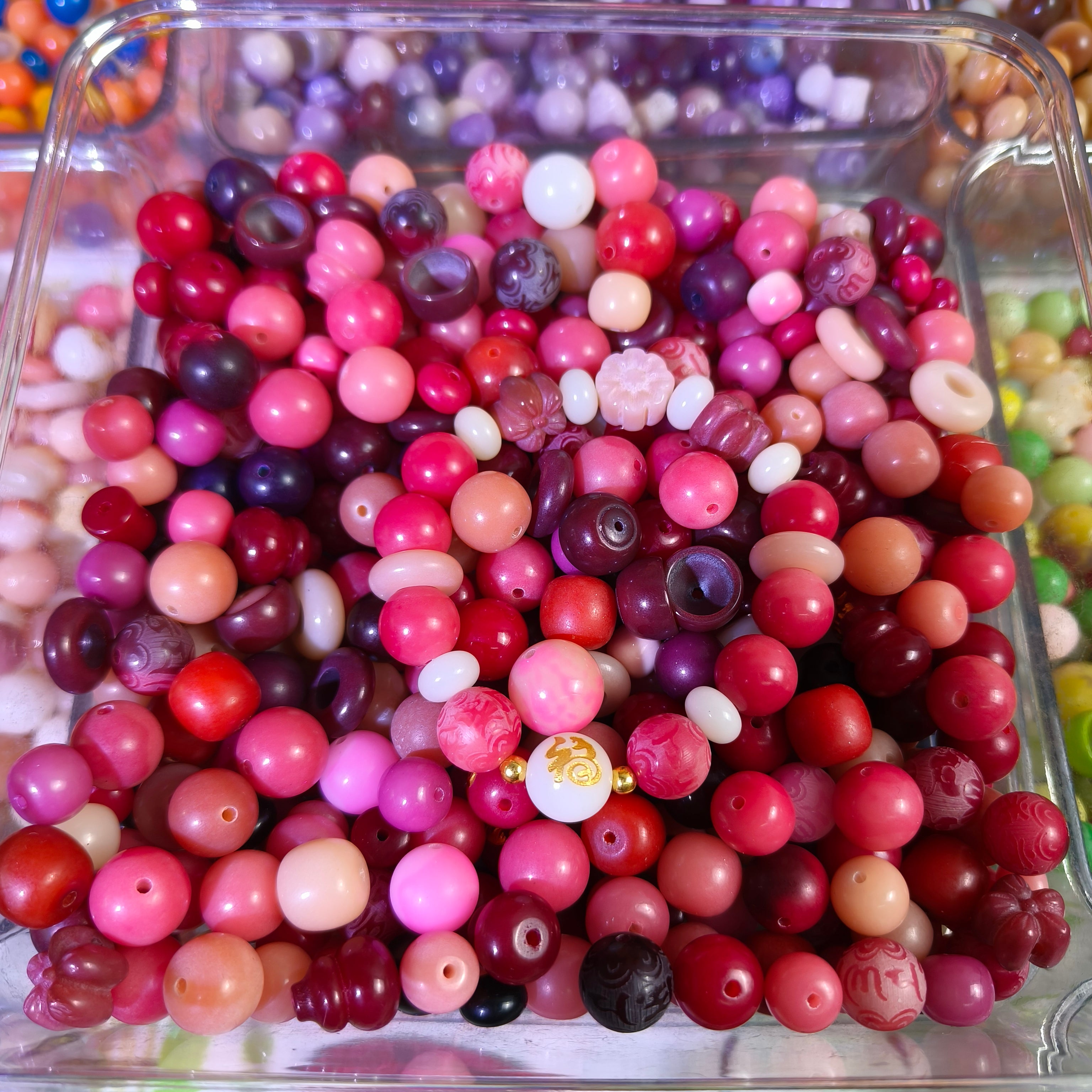 BOGO!!!BUY 1 GET  1  FREE !![DIY For Bracelet/keychain/Jewelry] Bodhi Beads Mix